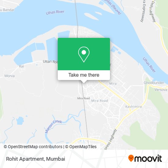 Rohit Apartment map