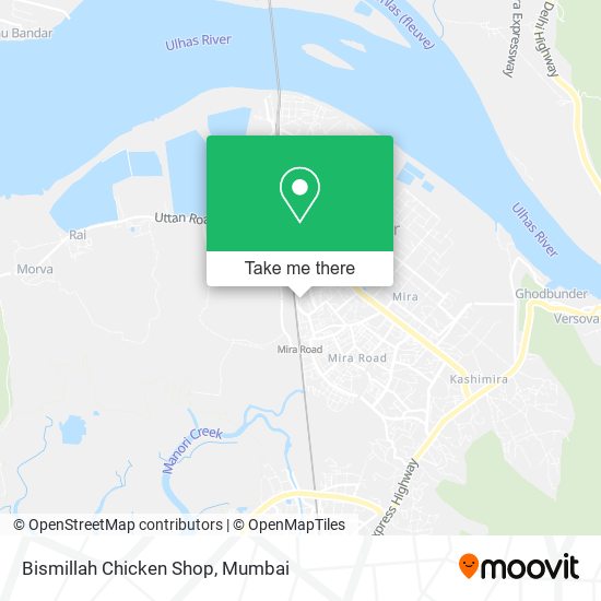 Bismillah Chicken Shop map