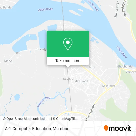 A-1 Computer Education map