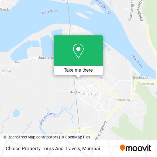 Choice Property Tours And Travels map