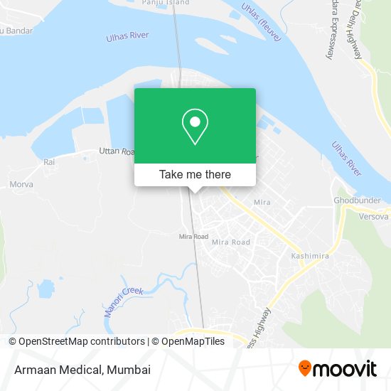 Armaan Medical map