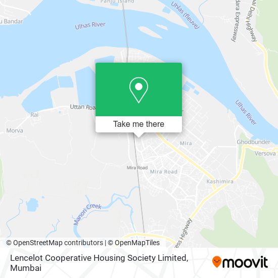 Lencelot Cooperative Housing Society Limited map