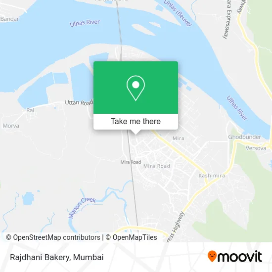 Rajdhani Bakery map