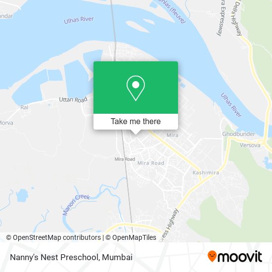 Nanny's Nest Preschool map