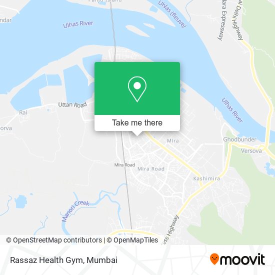 Rassaz Health Gym map