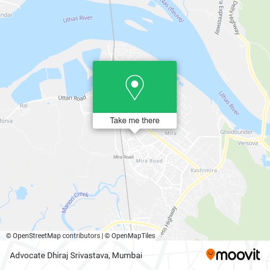 Advocate Dhiraj Srivastava map