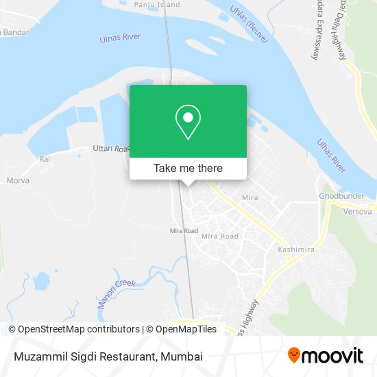 Muzammil Sigdi Restaurant map