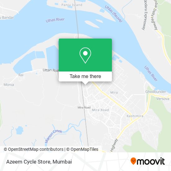 Azeem Cycle Store map
