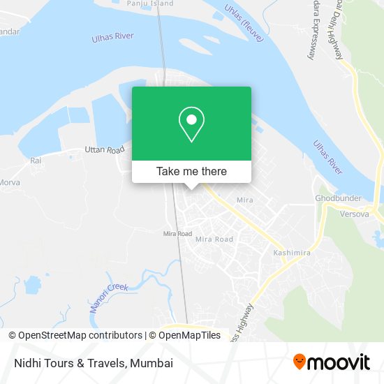 Nidhi Tours & Travels map