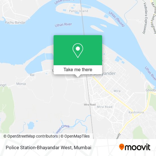 Police Station-Bhayandar West map