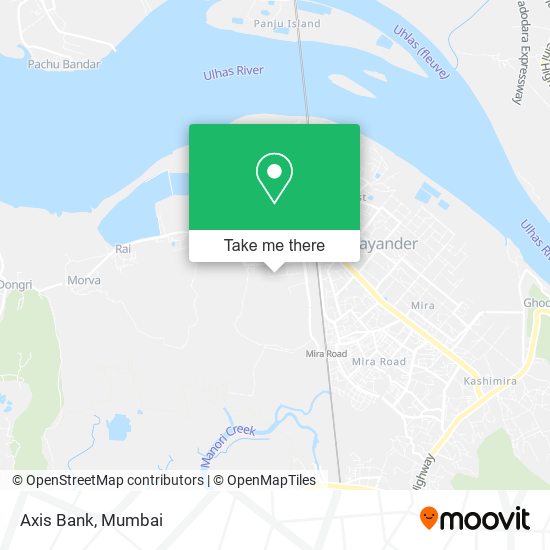 Axis Bank map