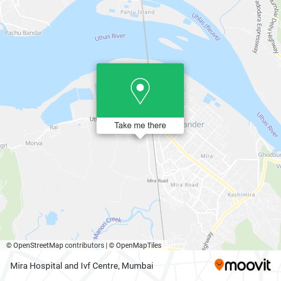 Mira Hospital and Ivf Centre map