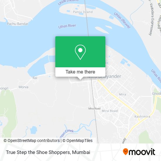True Step the Shoe Shoppers map