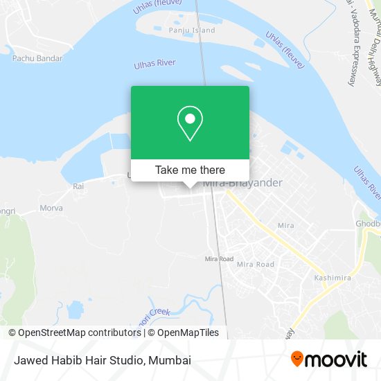 Jawed Habib Hair Studio map