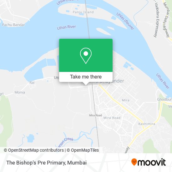 The Bishop's Pre Primary map
