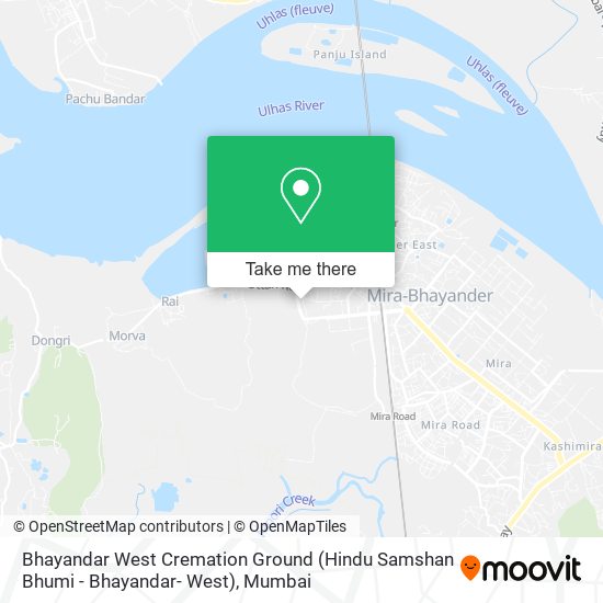 Bhayandar West Cremation Ground (Hindu Samshan Bhumi - Bhayandar- West) map