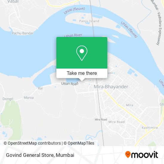 Govind General Store map