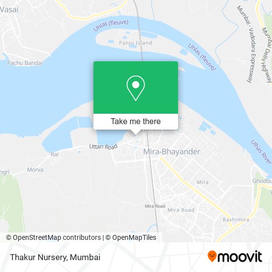 Thakur Nursery map