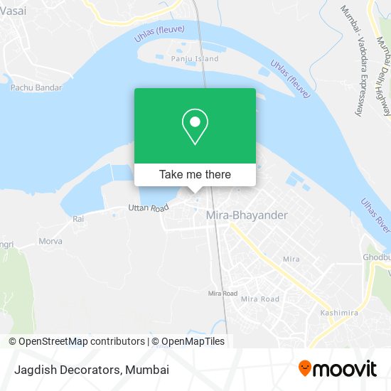 Jagdish Decorators map