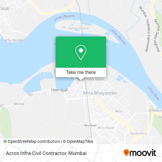 Acron Infra-Civil Contractor map