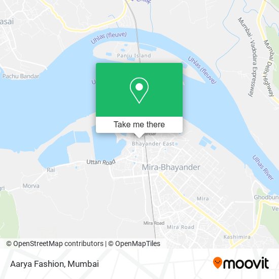 Aarya Fashion map