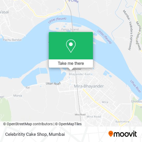 Celebritity Cake Shop map