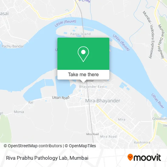 Riva Prabhu Pathology Lab map