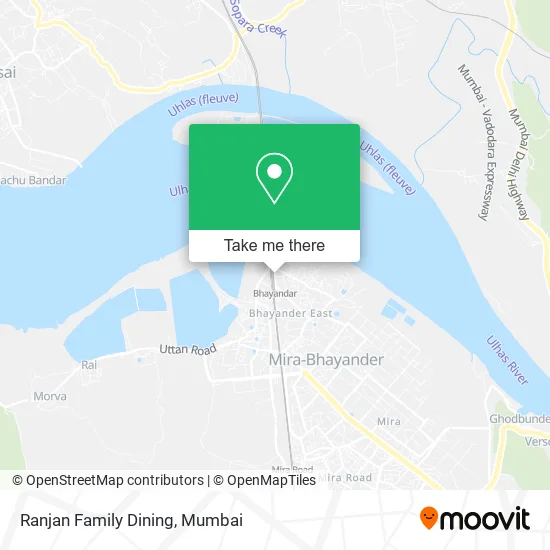 Ranjan Family Dining map