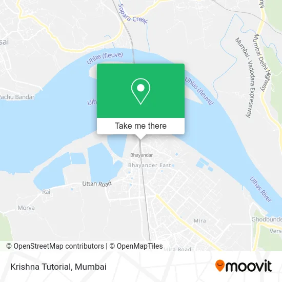 Krishna Tutorial map