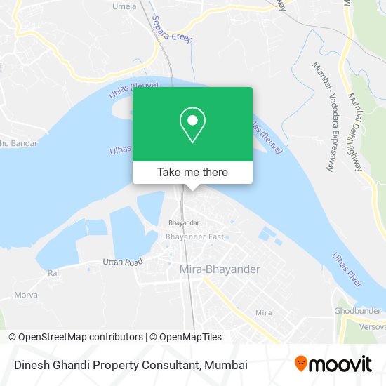 Dinesh Ghandi Property Consultant map