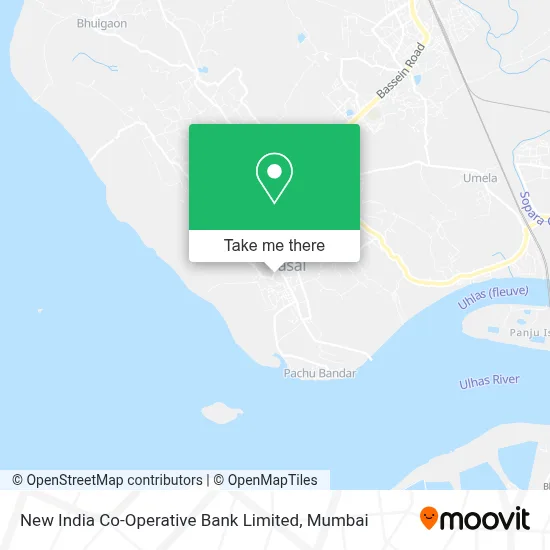 New India Co-Operative Bank Limited map