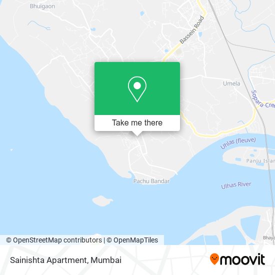 Sainishta Apartment map