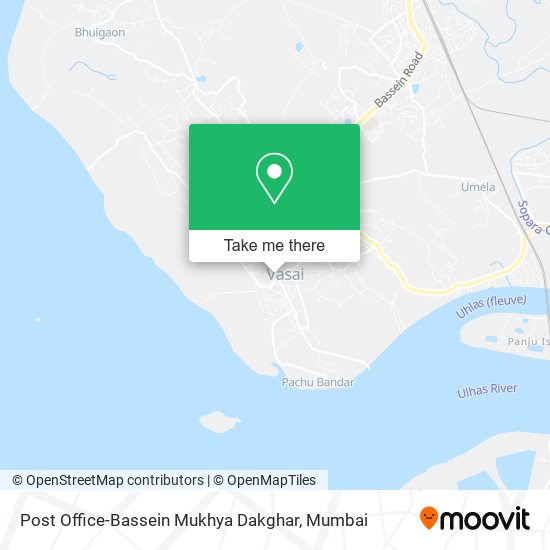 Post Office-Bassein Mukhya Dakghar map