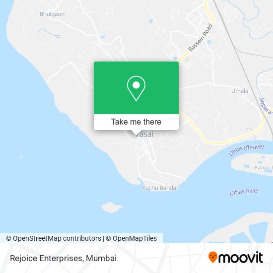 Rejoice Enterprises map