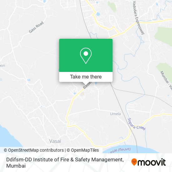 Ddifsm-DD Institute of Fire & Safety Management map
