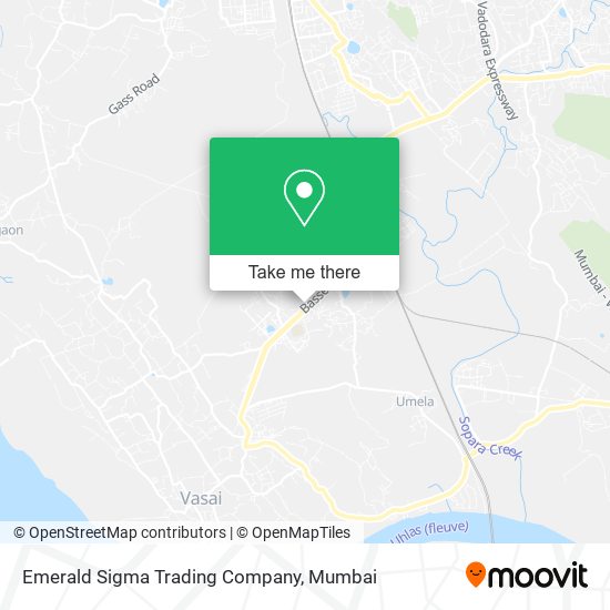Emerald Sigma Trading Company map