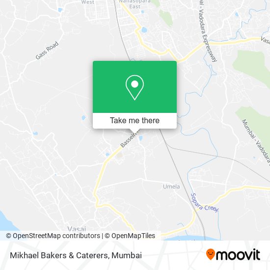 Mikhael Bakers & Caterers map