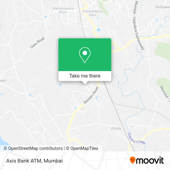Axis Bank ATM map