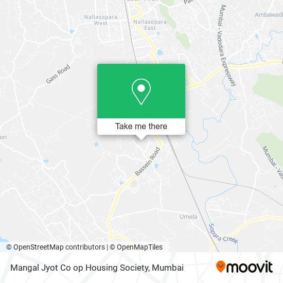 Mangal Jyot Co op Housing Society map