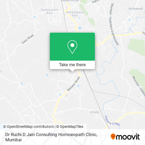 Dr Ruchi D Jain Consulting Homoeopath Clinic map