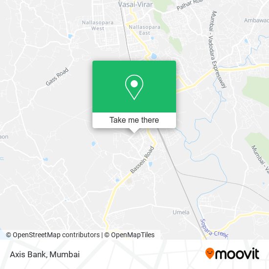 Axis Bank map