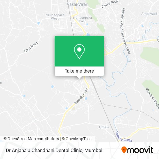 Dr Anjana J Chandnani Dental Clinic map