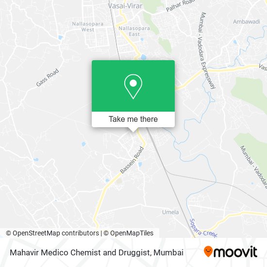 Mahavir Medico Chemist and Druggist map