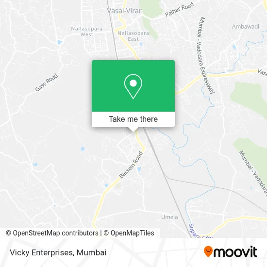 Vicky Enterprises map