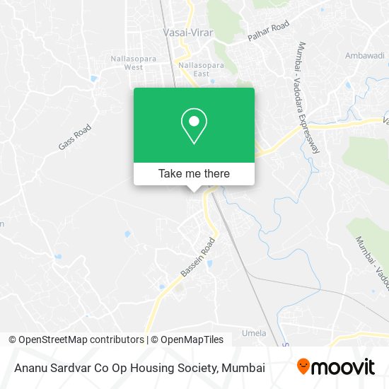 Ananu Sardvar Co Op Housing Society map