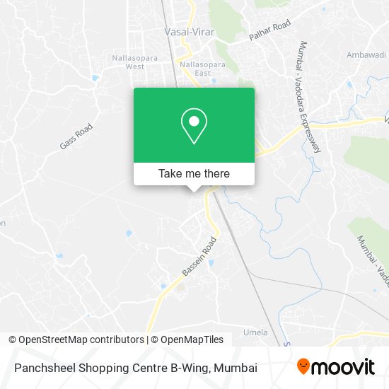 Panchsheel Shopping Centre B-Wing map