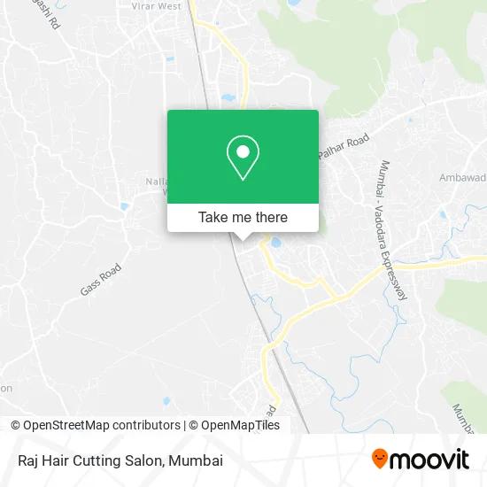 Raj Hair Cutting Salon map