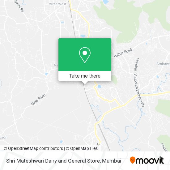 Shri Mateshwari Dairy and General Store map