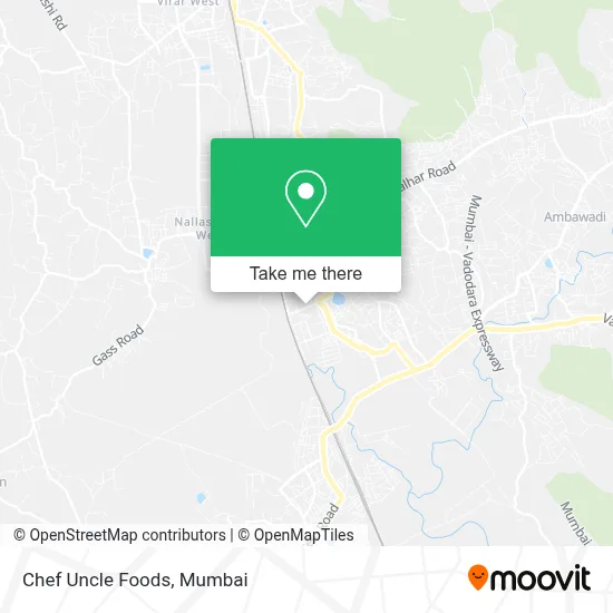 Chef Uncle Foods map