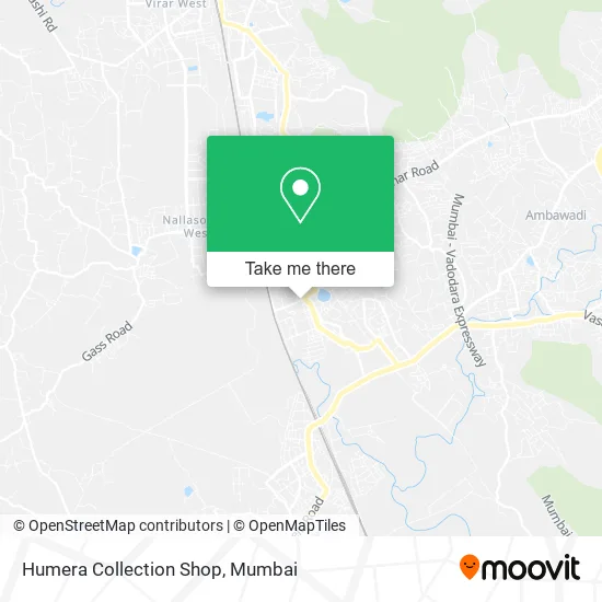 Humera Collection Shop map